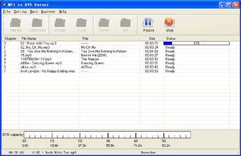 MP3 to DVD Burner